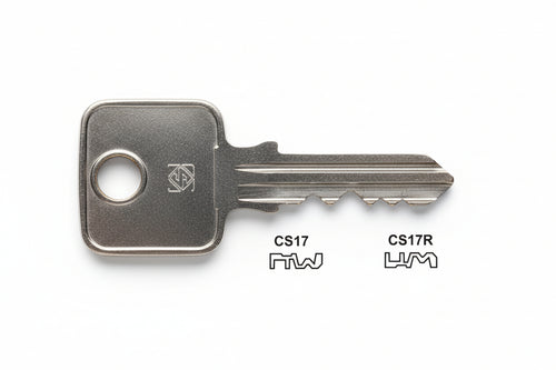 Chiavi Per Cilindri Cisa 5 Spine Grandi- - Cs17 Dx - 10 Pezzi Silca