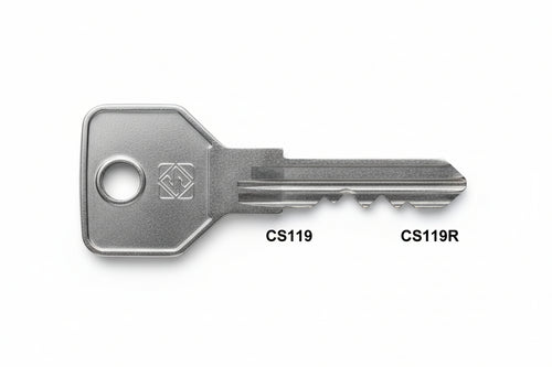 Chiavi Per Cilindri Cisa 5 Spine Grandi Cs119- - Cs119 Dx - 50 Pezzi Silca