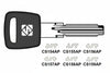 Chiavi Per Cilindri Cisa 6+7 Spine Profilo Piatto- - Cs155Ap - 5 Pezzi Silca