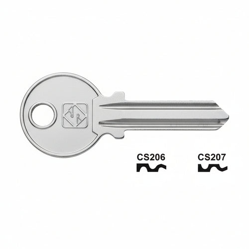 Chiavi Per Cilindri Cisa 5 Spine Grandi- - Cs206 Dx - 100 Pezzi Silca