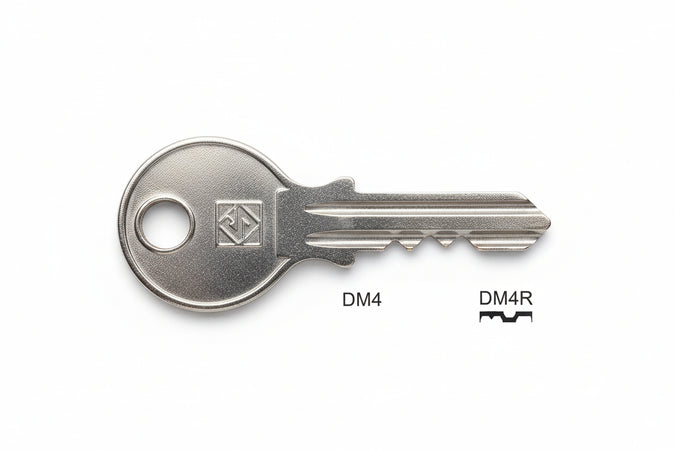 Chiavi Per Cilindri Dom 4-5 Spine Piccole- - Dm4 Dx - 10 Pezzi Silca