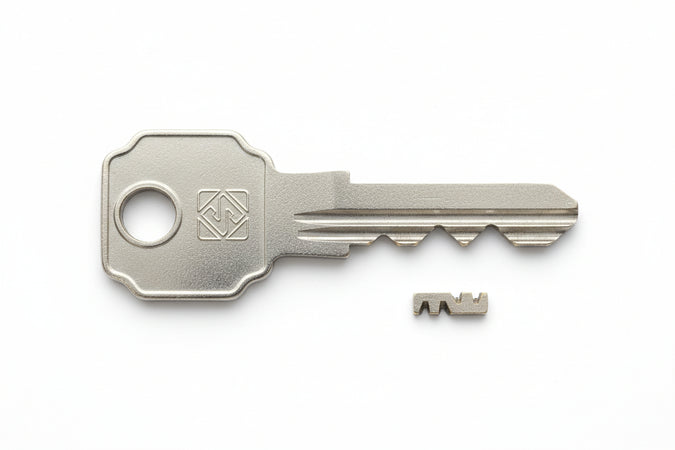 Chiavi Punzonate Per Cilindri Lince 5+5 Spine Lc14R- - Lc14R - 5 Pezzi Silca