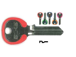 Chiavi Per Cilindri Meroni 5 Spine Grandi Mer8Dz- - Mer8Dz Dx Silky 5 Colori Assortiti - 100 Pezzi Silca