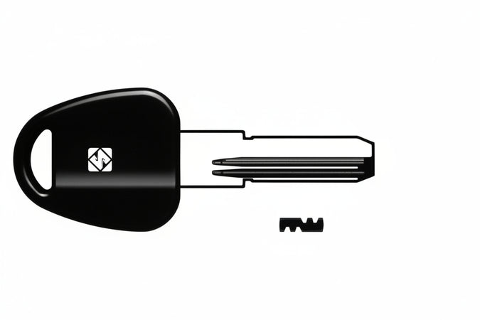 Chiavi Punzonate Per Cilindri Potent 5+4 Spine Pt5Rp- - Pt5Rp - 5 Pezzi Silca