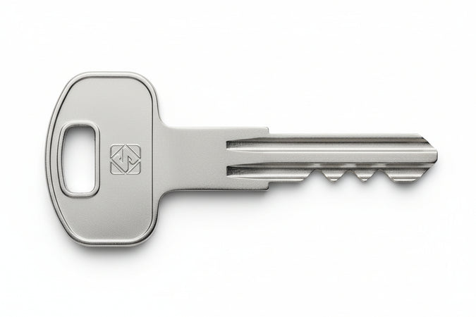 Chiavi Punzonate Per Cilindri Securemme 10 Spine Scm2- - Scm2 - 5 Pezzi Silca