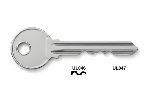 Chiavi Per Cilindri Universal 7 Spine Grandi In Acc. Nich.- - Ul047 Sx - 10 Pezzi Silca