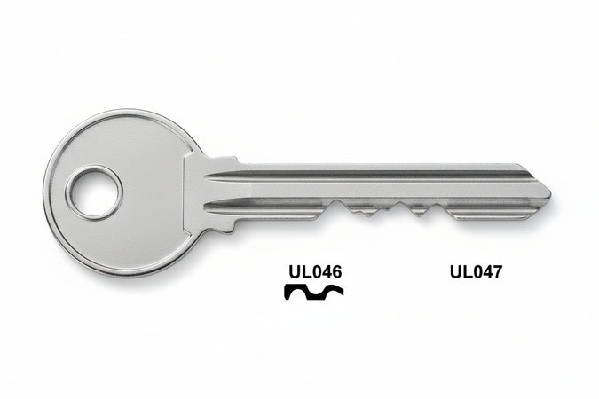 Chiavi Per Cilindri Universal 7 Spine Grandi In Acc. Nich.- - Ul047 Sx - 10 Pezzi Silca