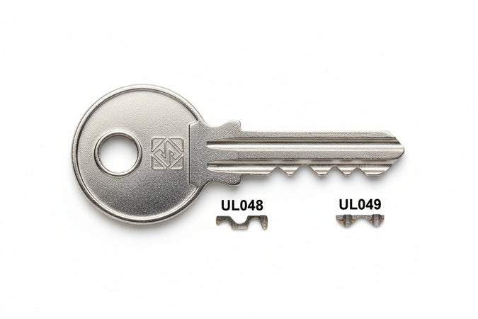 Chiavi Per Cilindri Universal 3 Spine Grandi- - Ul049 Sx - 20 Pezzi Silca