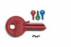 Chiavi Per Cilindri Universal 3 Spine Grandi Ul048U- - Ul048U Dx Ultralite Rosse - 10 Pezzi Silca