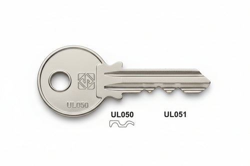 Chiavi Per Cilindri Universal 5 Spine Grandi In Acc. Nich.- - Ul051 Sx - 100 Pezzi Silca