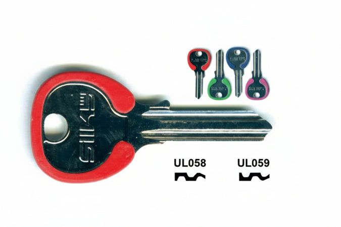 Chiavi Per Cilindri Universal 5 Spine Piccole- - Ul058Dz Dx Silky 4 Colori Assortiti - 100 Pezzi Silca