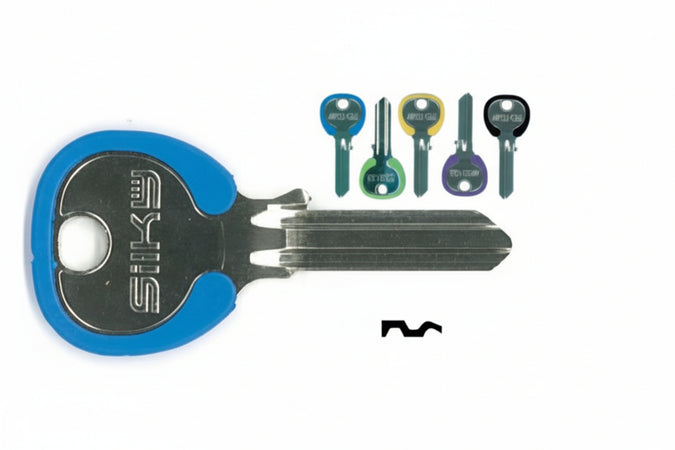 Chiavi Per Cilindri Universal 5 Spine Piccole Ul058Dz1- - Ul058Dz1 Dx Silky 5 Nuovi Colori Assortiti - 100 Pezzi Silca