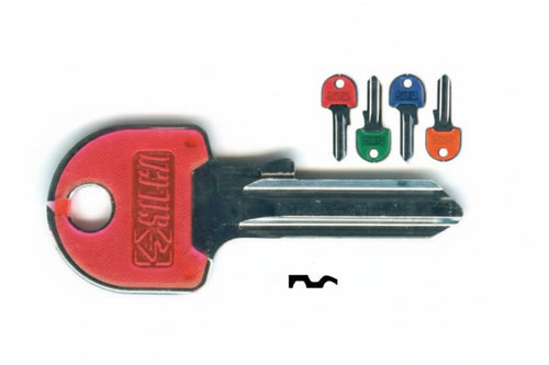 Chiavi Per Cilindri Universal 5 Spine Piccole Ul058Slsl- - Ul058Slsl Sx Slim Fluo Colori Assort. Testa L - 10 Pezzi Silca