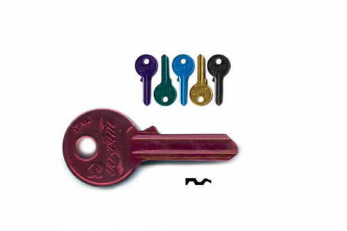 Chiavi Per Cilindri Universal 5 Spine Piccole Ul058U- - Ul058U Dx Ultralite 5 Colori Assortiti - 10 Pezzi Silca