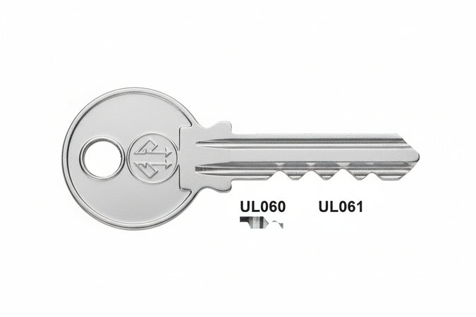 Chiavi Per Cilindri Universal 4 Spine Piccole- - Ul060 Dx - 20 Pezzi Silca