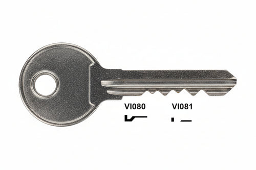 Chiavi Per Cilindri Viro 5 Spine Grandi- - Vi081 Sx - 20 Pezzi Silca