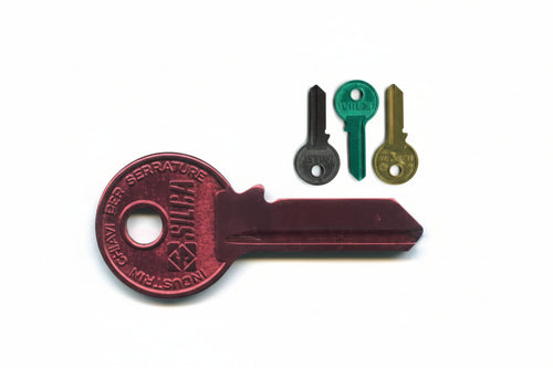 Chiavi Per Cilindri Viro 5 Spine Grandi Vi081U- - Vi081U Sx Ultralite Gialle - 10 Pezzi Silca