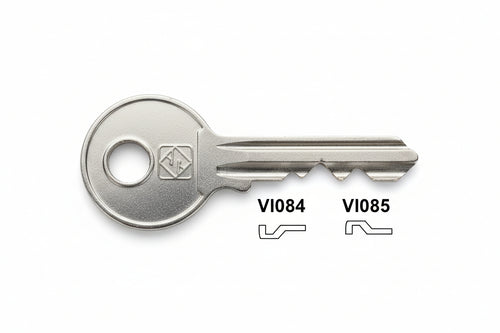Chiavi Per Cilindri Viro 4 Spine Piccole- - Vi085 Sx - 10 Pezzi Silca