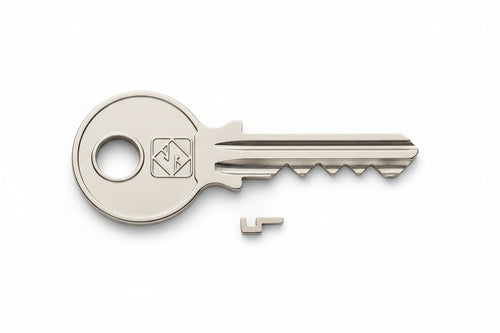Chiavi Per Cilindri Viro 3 Spine Piccole Vi088 In Acc. Nich.- - Vi088 Dx - 10 Pezzi Silca