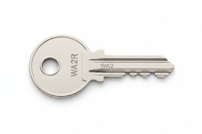 Chiavi Per Cilindri Wally 4 Spine Grandi- - Wa2 Dx - 10 Pezzi Silca