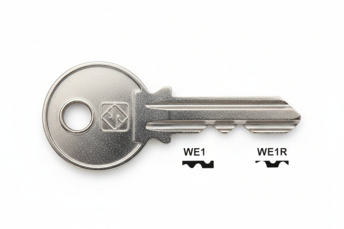 Chiavi Per Cilindri 5 Spine Grandi- - We1 Dx - 20 Pezzi Silca