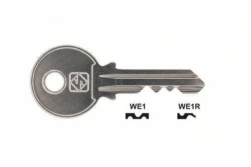 Chiavi Per Cilindri 5 Spine Grandi- - We1R Sx - 20 Pezzi Silca