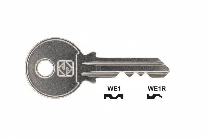 Chiavi Per Cilindri 5 Spine Grandi- - We1R Sx - 20 Pezzi Silca