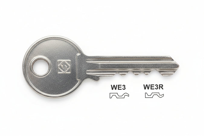 Chiavi Per Cilindri 5 Spine Piccole- - We3 Dx - 20 Pezzi Silca
