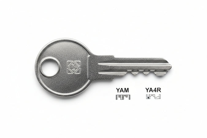 Chiavi Per Cilindri Yale 5 Spine Piccole- - Ya4R Sx - 10 Pezzi Silca
