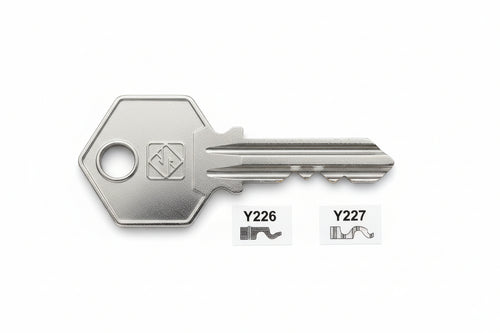 Chiavi Per Cilindri Yale 5 Spine Grandi- - Ya226 Dx - 20 Pezzi Silca