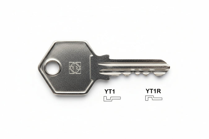 Chiavi Per Cilindri Yeti- - Yt1 Dx - 10 Pezzi Silca