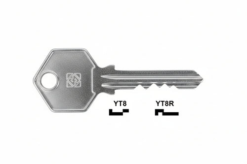 Chiavi Per Cilindri Yeti- - Yt8R Sx - 10 Pezzi Silca