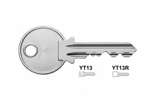 Chiavi Per Cilindri Yeti- - Yt13Rsx - 10 Pezzi Silca