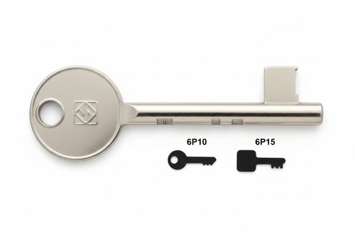 Chiavi Patent Passepartout Bonaiti, Etna, Mave, Mp, Oasa, Perino- - 6P1D Dx (Ex 5010) - 5 Pezzi Silca
