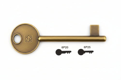 Chiavi Patent Passepartout Agb, Mp, Perino, Osmet- - 6P2S Sx (Ex 5011) - 5 Pezzi Silca