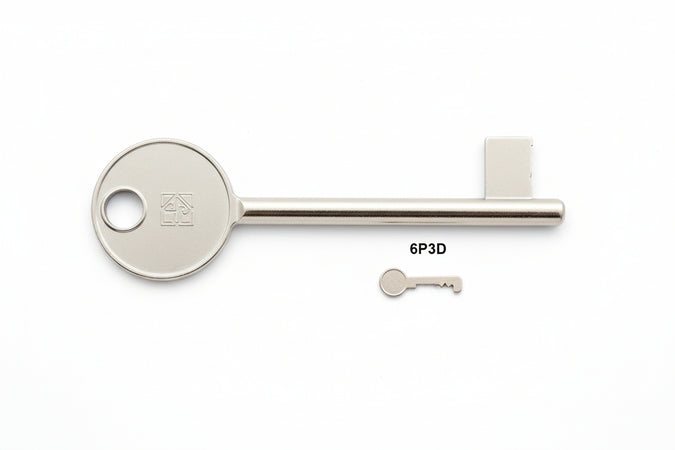 Chiavi Patent Passepartout Bonaiti, Iseo, Mp- - 6P3D Dx (Ex 5012) - 5 Pezzi Silca