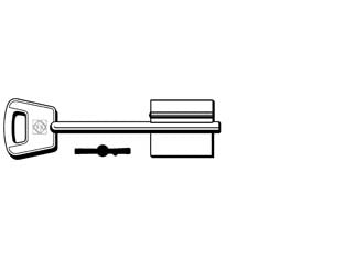 Chiavi Doppia Mappa Beta 5Be2- - 5Be2 - 5 Pezzi Silca