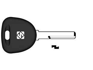 Chiavi Auto Look Alike Porta Transponder Hu56Rte Hu56Rte Silca