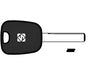 Chiavi Auto Look Alike Porta Transponder Hu92Rte Hu92Rte Silca