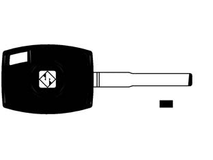 Chiavi Auto Look Alike Porta Transponder Hu101Te Hu101Te Silca