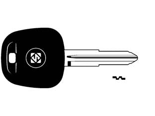 Chiavi Auto Look Alike Porta Transponder Toy41Rte Toy41Rte Silca