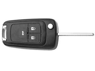 Radiocomando Auto Con Transponder Hu100R01 Opel Hu100R01 3 Bottoni Silca