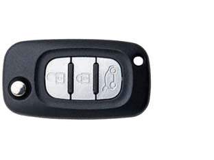 Radiocomando Auto Con Transponder Rnn01R11 Renault, Lancia, Smart Rnn01R11 3 Bottoni Silca