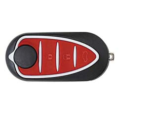 Radiocomando Auto Con Transponder Sip22Ar34 Alfa Romeo Sip22Ar34 3 Bottoni Silca