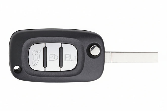 Radiocomando Auto Con Transponder Va2R01 Opel Renault Va2R01 3 Bottoni Silca