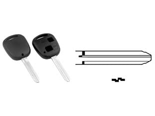 Cover Chiavi Per Auto Toyota Toy43Brs2 Toy43Brs2 2 Bottoni Silca