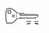 Chiavi Huf Per Auto Opel- - Hu24 - 5 Pezzi Silca
