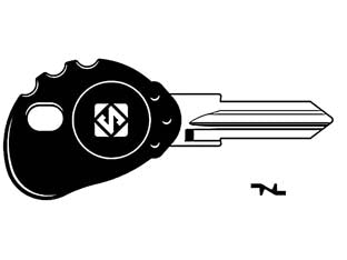 Chiavi Zadi Per Moto Italjet Malaguti Zd23Rcp- - Zd23Rcp - 5 Pezzi Silca