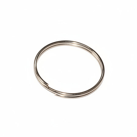 Anello Per Chiavi In Acciaio Nichelato- - Ø Mm.38 - 100 Pezzi