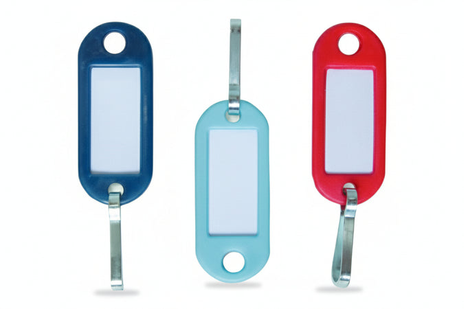 Portacartellini Con Moschettone - 200 Pezzi